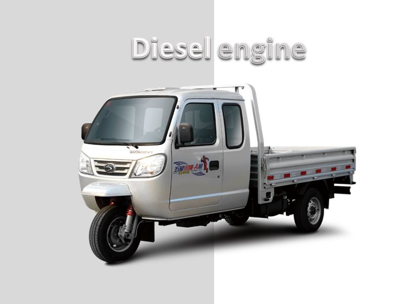 Weichai lovol diesel tricycle-YXA cabin 柴油三轮车_海外